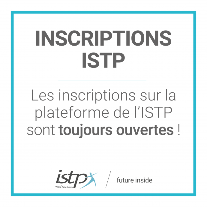 inscription ISTP