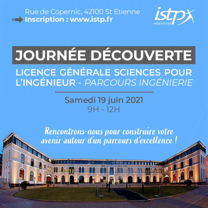 journée découverte ISTP licence sciences ingénieur 19 juin