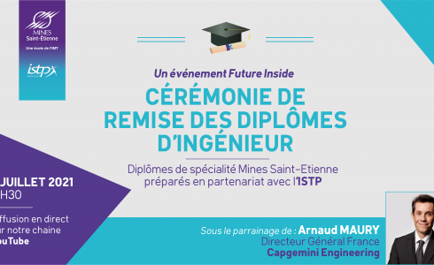 remise de diplomes ISTP Mines Saint-Etienne 2021