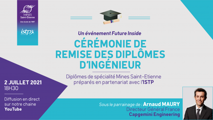 remise de diplomes ISTP Mines Saint-Etienne 2021