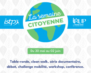 Affiche de la semaine Citoyenne à l'ISTP