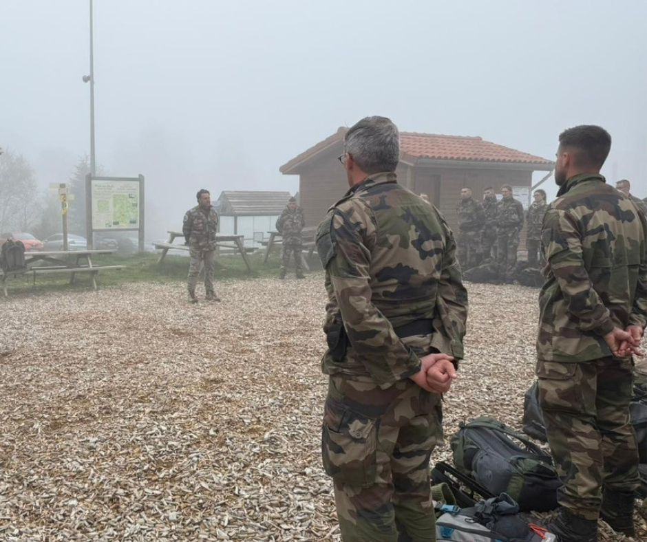 Groupe participants exercice DOT ISTP IRUP gendarmerie Loire 2026