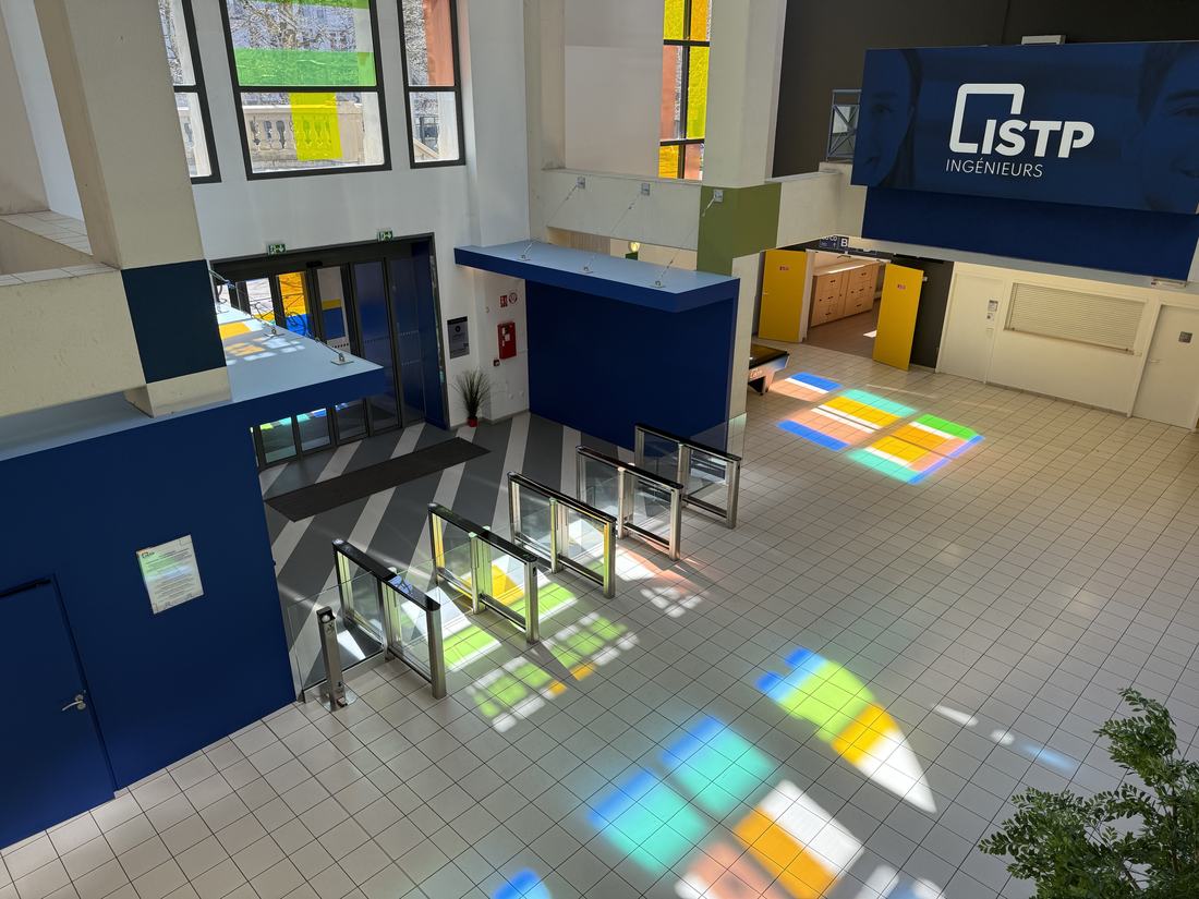 Le hall d’ISTP
